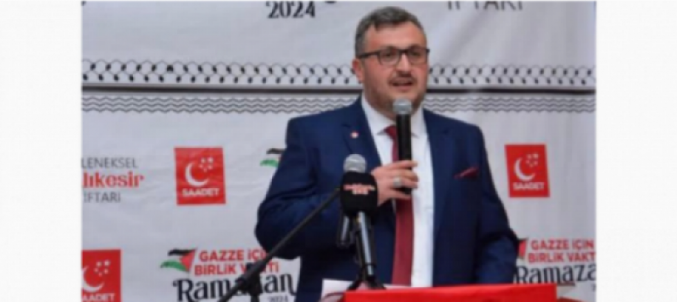SAADET PARTİSİ BALIKESİR İL BAŞKANI ALDUKADİR DURMAZ’DAN BERAT KANDİLİ MESAJI - GÜNDEM - İnternetin Ajansı