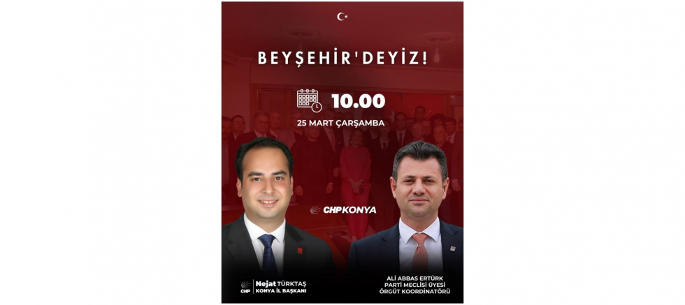 Sefa Akar: “Huğlu Gibi Bir Türkiye” İçin Beyşehir’de Saha Çalışması Başlıyor - GÜNDEM - İnternetin Ajansı