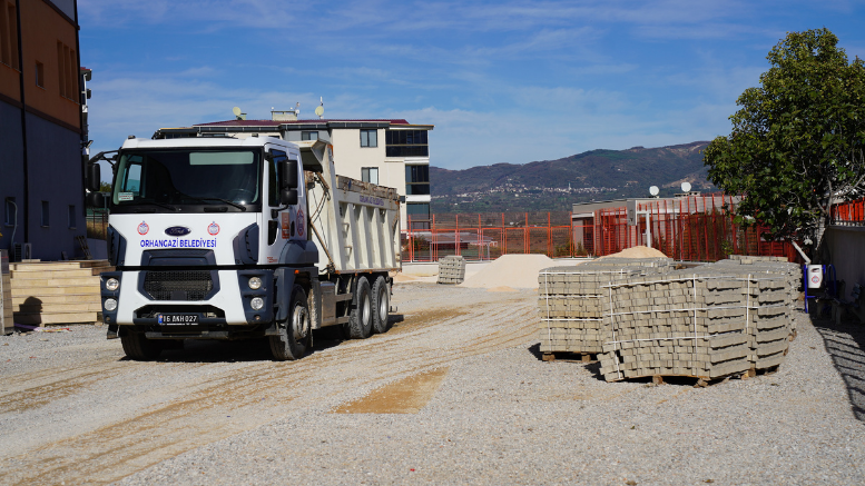 15 Temmuz Şehitler Anadolu Lisesi Bahçesi Pırıl Pırıl Oluyor - TÜRKİYE - İnternetin Ajansı