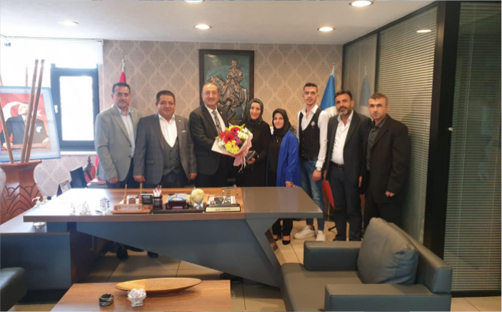 ABP Alanya İlçe Genel Merkezi Ziyaret Etti.! - GÜNDEM - İnternetin Ajansı