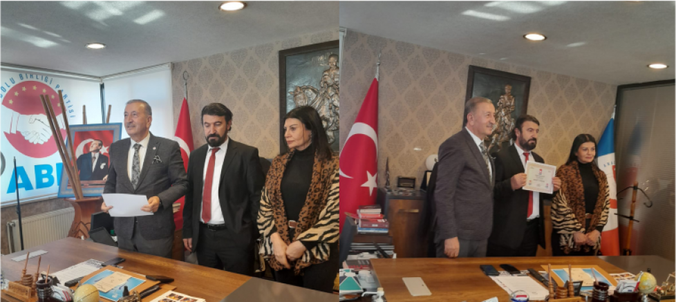 ABP ANKARA İL BAŞKANI TAMER YAĞMUR OLDU - GÜNDEM - İnternetin Ajansı