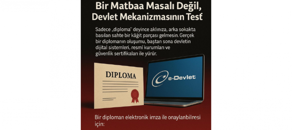 Adalet Birlik Partisi Genel Başkanı İrfan Uzun: “Sahte diploma, devlet mekanizmasının güvenlik testi oldu” - GÜNDEM - İnternetin Ajansı