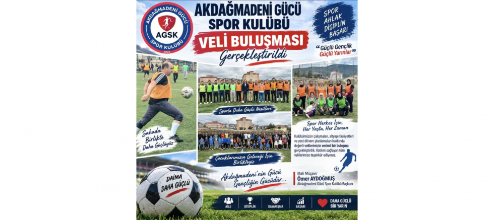 Akdağmadeni Gücü Spor Kulübü’nde Anlamlı Veli Buluşması - GÜNDEM - İnternetin Ajansı