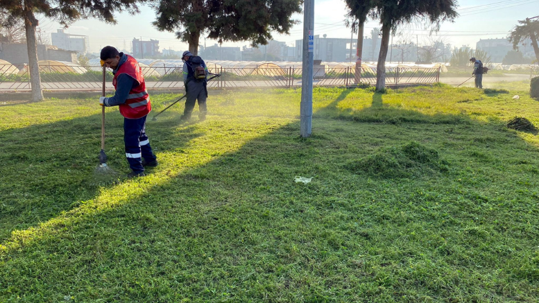 AKDENİZDE PARK BAHÇE VE YEŞİL ALANLAR DÜZENLENİYOR - TÜRKİYE - İnternetin Ajansı