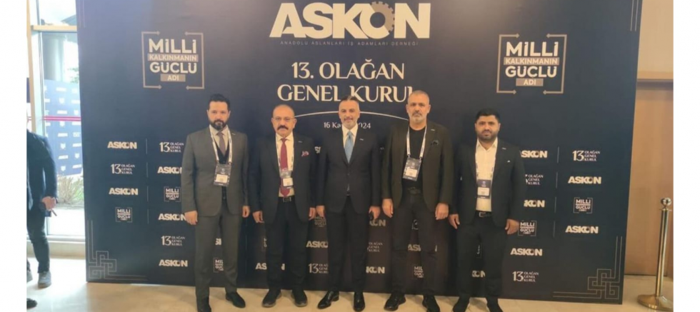 ASKON Mersin Şube Başkanı Hasan Arslan’dan Tebrik Mesajı - GÜNDEM - İnternetin Ajansı