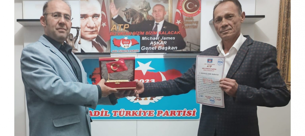 ATP GENEL BAŞKANI AŞKAR, ANKARA İL BAŞKANI VE MAMAK İLÇE BAŞKANINA MAZBATALARINI TESLİM ETTİ - GÜNDEM - İnternetin Ajansı