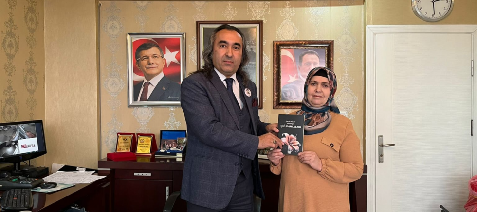 BAŞKAN ADAYI AYDOĞMUŞ, ŞAİR VE YAZAR NARİN ALTAN’I AĞIRLADI - GÜNDEM - İnternetin Ajansı