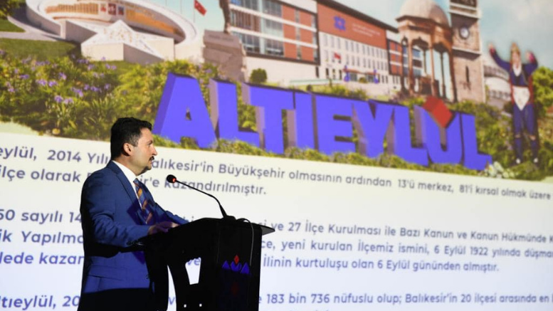 BAŞKAN AVCI VİZYON PROJELERİNİN SUNUMUNU YAPTI