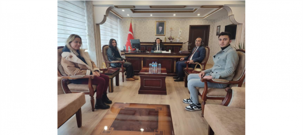 BAŞKAN AYDOĞMUŞ KAYMAKAM NEZİR'İ MAKAMINDA ZİYARET ETTİ! - GÜNDEM - İnternetin Ajansı