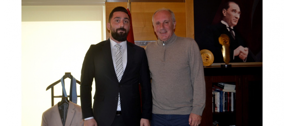 BAŞKAN ERKAN ARMUTÇU, MEMLEKET PARTİSİ GENEL BAŞKANI MUHARREM İNCE’Yİ ZİYARET ETTİ - GÜNDEM - İnternetin Ajansı