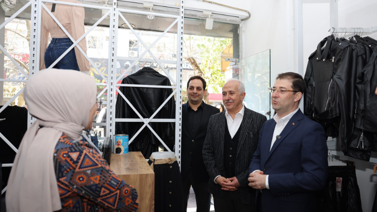 Başkan Gültak ve Serdar Soydan, Kuvayi Milliye Caddesi esnafıyla buluştu - TÜRKİYE - İnternetin Ajansı