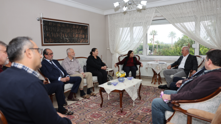 BAŞKAN GÜLTAKTAN EMEKLİ ÖĞRETMENİNE VEFA - TÜRKİYE - İnternetin Ajansı