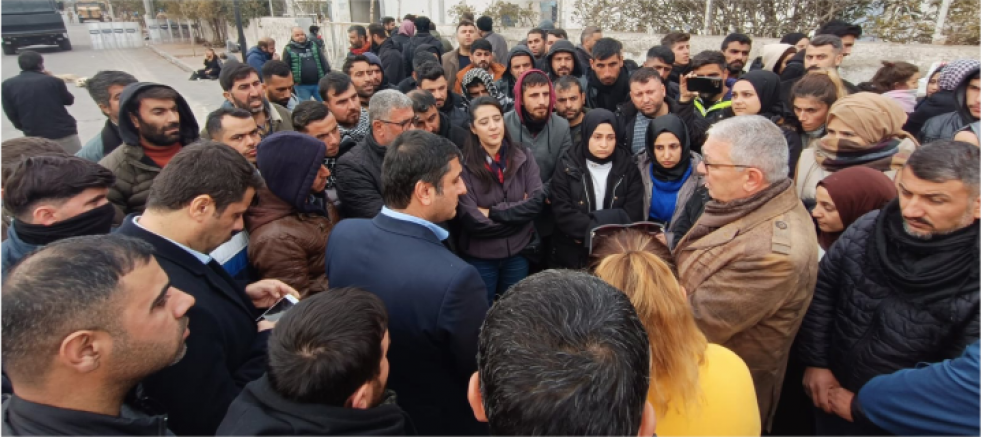 BAŞKAN KARADAĞ: EYLEM YAPAN EMEKÇİLERİN SESİ OLDU! - GÜNDEM - İnternetin Ajansı