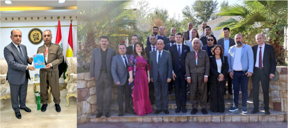 BAŞKAN KILIÇ BARZANİ YARDIM VAKFI BAŞKANI AHMED'İ ZİYARET ETTİ! - GÜNDEM - İnternetin Ajansı