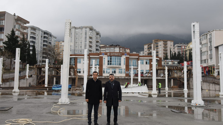 BAŞKAN YILMAZ BAĞLARALTI PAZAR YERİ’Nİ İNCELEDİ - TÜRKİYE - İnternetin Ajansı