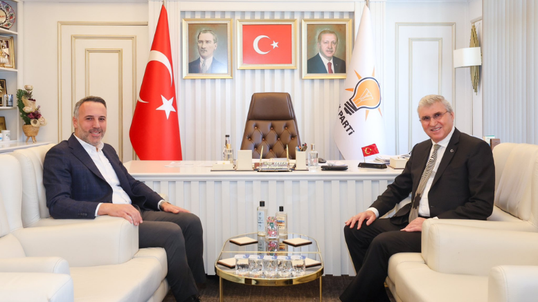 Başkan Yüce'den Tever'e ziyaret: "Birlik, beraberlikle tek  derdimiz memleket" - TÜRKİYE - İnternetin Ajansı