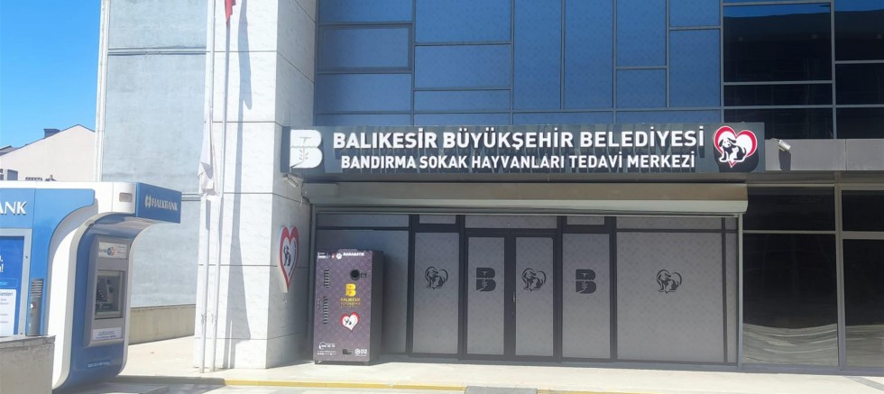 BBB’den Bandırma’ya da Sokak Hayvanları Tedavi Merkezi