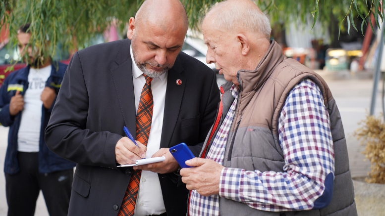 Belediye Başkanı Aydın Esnafla Bir Arada - TÜRKİYE - İnternetin Ajansı