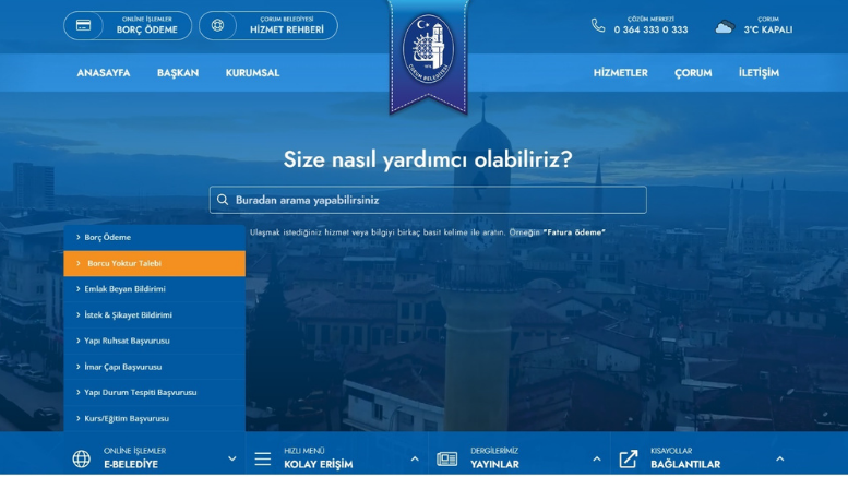 Belediye, “Borcu Yoktur” belgesini online erişme açtı - TÜRKİYE - İnternetin Ajansı
