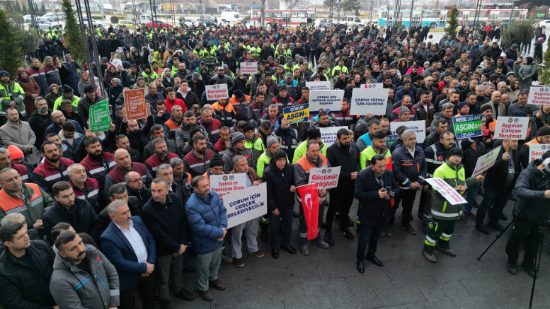 Belediye personeli Başkan Aşgın’ı karşıladı - TÜRKİYE - İnternetin Ajansı
