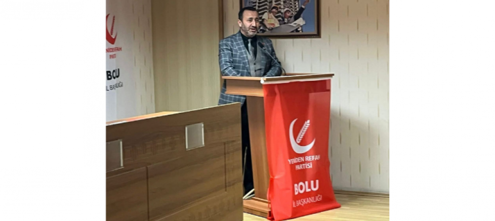 Bolu İl Başkanı Sadettin Baskın: 