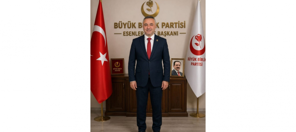Büyük Birlik Partisi Esenler İlçe Başkanı Hayrettin Semiz’den 19 Mayıs Mesajı: “Gençliğin Kalbinde İnanç ve Vatan Sevgisi Olduğu Sürece Bu Millet Güçlü Kalacaktır” - GÜNDEM - İnternetin Ajansı