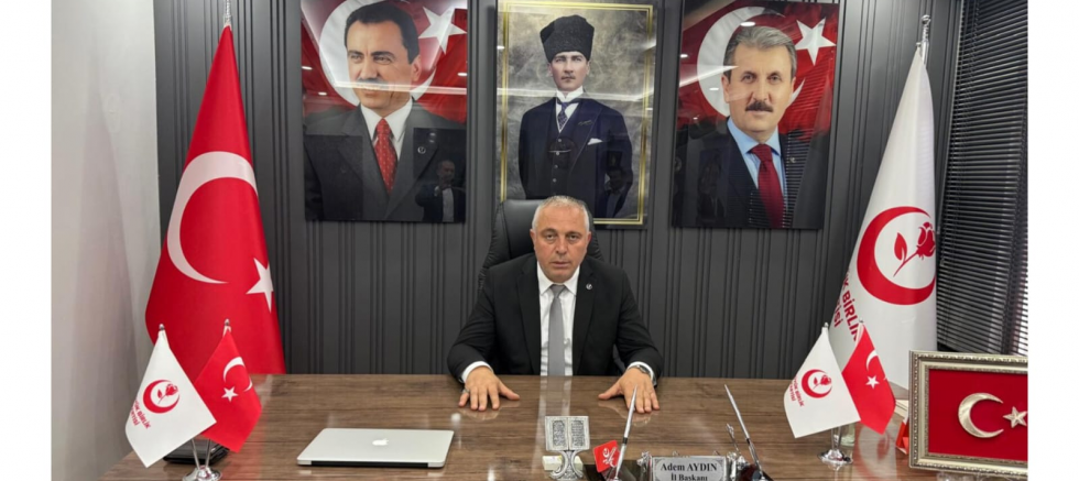 Büyük Birlik Partisi Trabzon İl Başkanı Adem Aydın’dan 19 Mayıs Mesajı: “Karadeniz’in Dalgaları Gibi Dik Duran Bir Gençlik Bu Milletin Teminatıdır” - GÜNDEM - İnternetin Ajansı