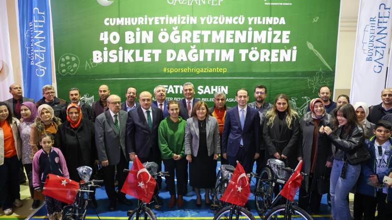 BÜYÜKŞEHİR, NİZİP’TE GÖREV YAPAN ÖĞRETMENLERE BİSİKLET DAĞITTI - TÜRKİYE - İnternetin Ajansı