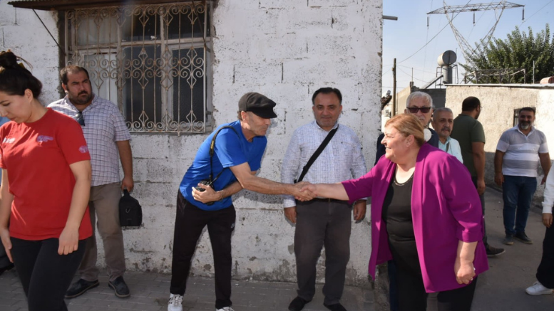 Ceyhan Belediye Başkanı Hülya Erdem, inşaatı devam eden tesislerde basın mensuplarıyla bir araya geldi - TÜRKİYE - İnternetin Ajansı