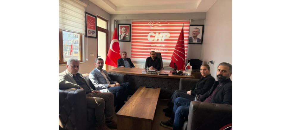 CHP Adıyaman İl Başkanı Engin Doğan: 
