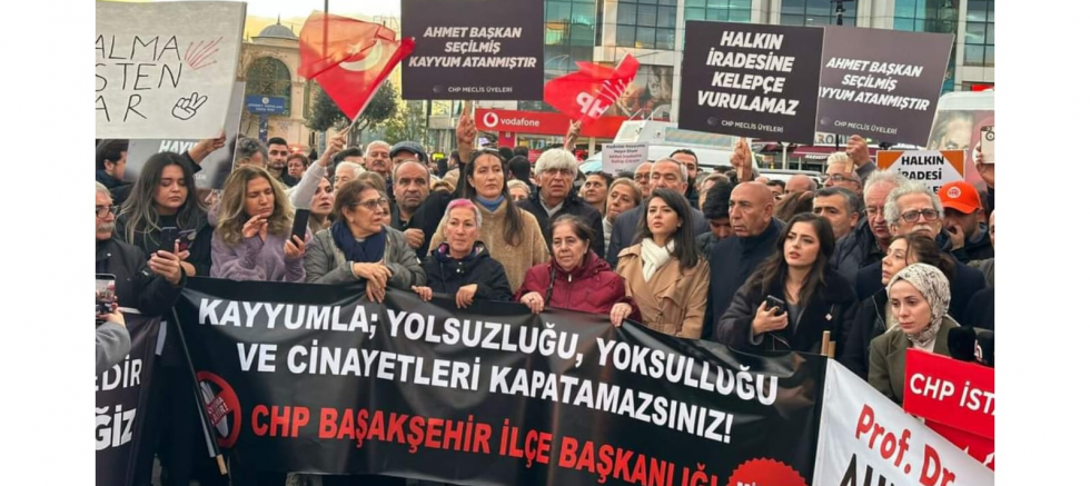 CHP BAŞAKŞEHİR İLÇE BAŞKANI BEYZADE KAYABAŞI: 
