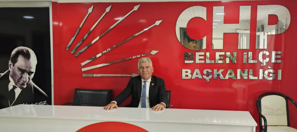 CHP Belen İlçe Başkanı Mustafa Çelik’ten Şehit Astsubay Talat Okur İçin Taziye Açıklaması - GÜNDEM - İnternetin Ajansı