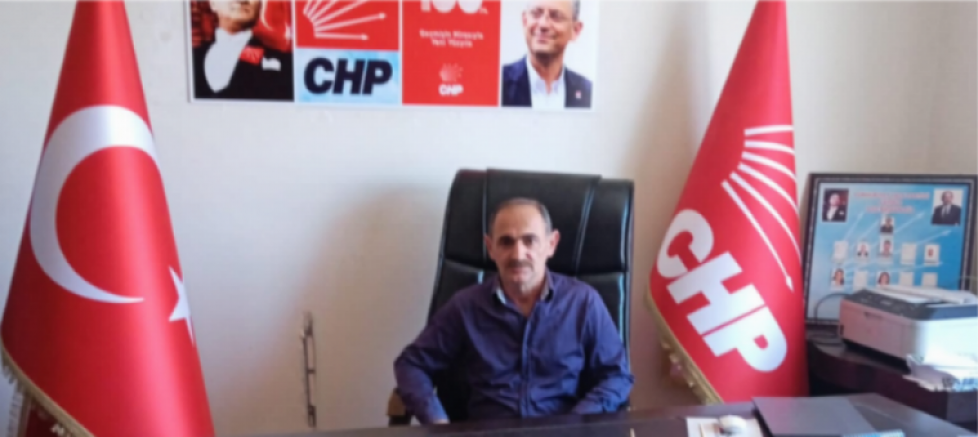 CHP Çayırlı İlçe Başkanı Tuncay Aksünger: 