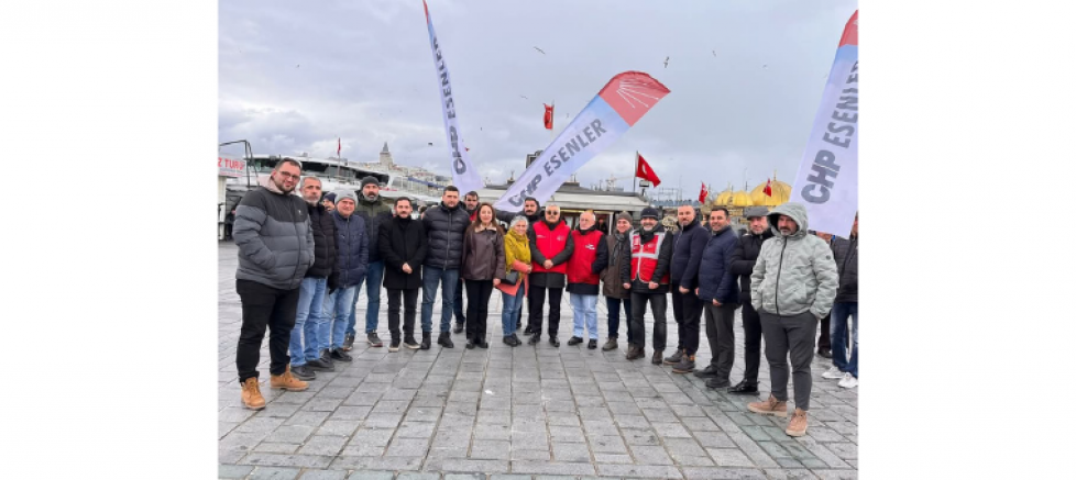 CHP Esenler İlçe Başkanı Cemal Kaya: 