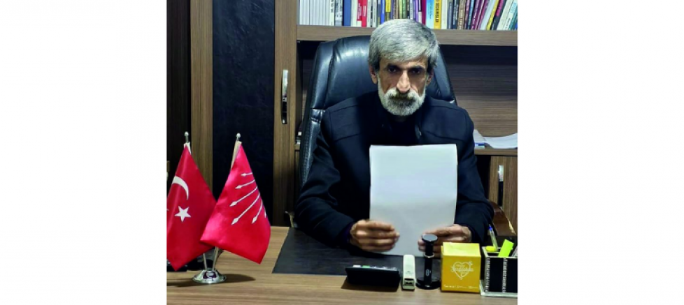 CHP Kulp İlçe Başkanı Mehmet İhsan Sancar: 