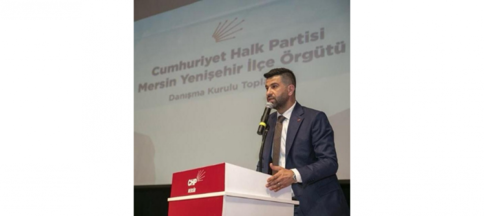 CHP Yenişehir İlçe Başkanı Toprak Hünkar Ekrem Çalışkan: 
