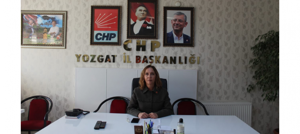 CHP Yozgat İl Kadın Kolları Başkanı Sevkan Gürkan’dan Okul Saldırılarına Sert Tepki: “Bu Yaşananlar Kabul Edilemez” - GÜNDEM - İnternetin Ajansı