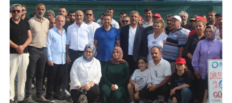 CHP’li Turan: “OMSA Metal işçisinin onurlu mücadelesinde yanlarındayız” - GÜNDEM - İnternetin Ajansı