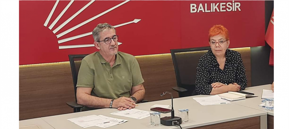 CUMHURİYET HALK PARTİSİ BALIKESİR İL BAŞKANI ERDEN KÖYBAŞI:  - GÜNDEM - İnternetin Ajansı