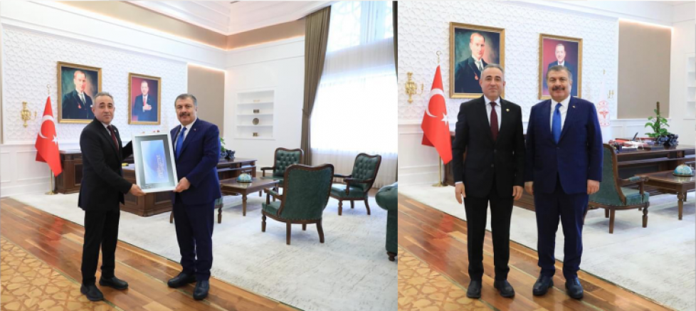 DEVA Partisi Milletvekili Dr. İrfan Karatutlu'dan Sağlık Bakanı Fahrettin Koca'ya Ziyaret: Kahramanmaraş Sağlık Yatırımlarında Yeni Dönem - GÜNDEM - İnternetin Ajansı