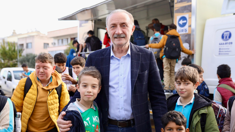 DİDİM BELEDİYESİ SOĞUK GÜNLERDE ÖĞRENCİLERİN İÇİNİ ISITTI - TÜRKİYE - İnternetin Ajansı