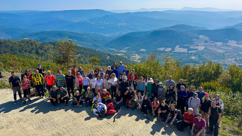 Doğa tutkunları bin 54 rakımda  doyumsuz bir manzaraya ulaştı - TÜRKİYE - İnternetin Ajansı