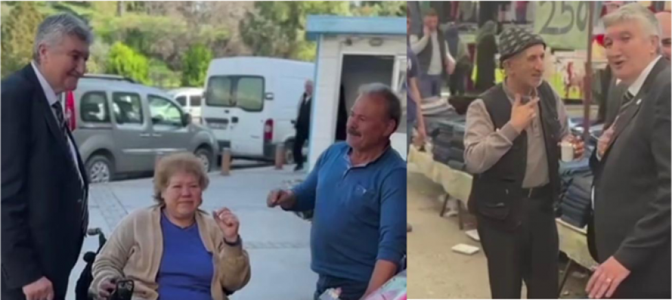 Erdinç Çobanoğlu, Tepekule Pazaryeri'nde Vatandaşlarla Buluştu: 