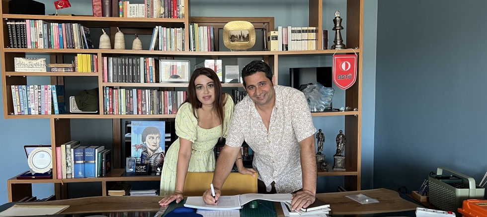 FAHRİYE TAHİRZADE KISA FİLM İÇİN TÜRKİYE'YE GELDİ