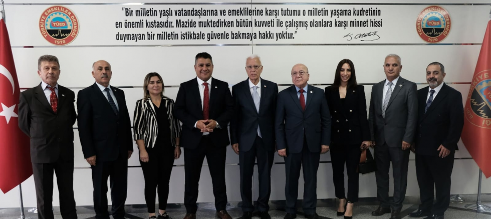 Genel Başkanı Teoman Mutlu, Emeklilerin Sorunlarını Gündeme Taşımak İçin TÜED'ü Ziyaret Etti - GÜNDEM - İnternetin Ajansı