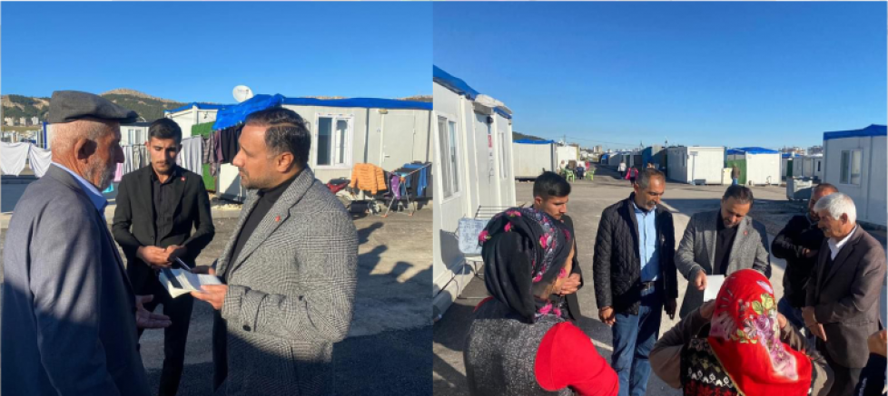 İl Başkanı Engin Doğan, K-12 Konteyner Kentte Yaşanan Sorunlara Dikkat Çekti.! - GÜNDEM - İnternetin Ajansı