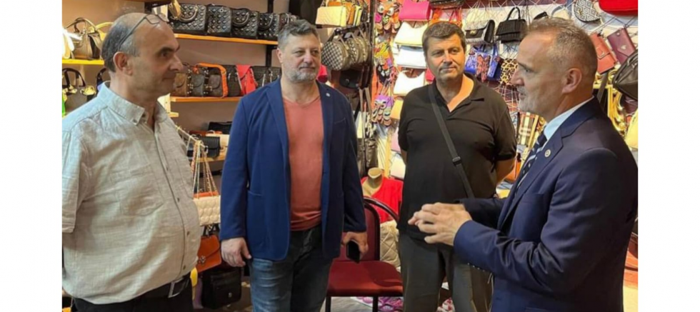 İYİ PARTİ EDİRNE MİLLETVEKİLİ PROF. DR. MEHMET AKALIN'DAN ESNAF ZİYARETİ: 