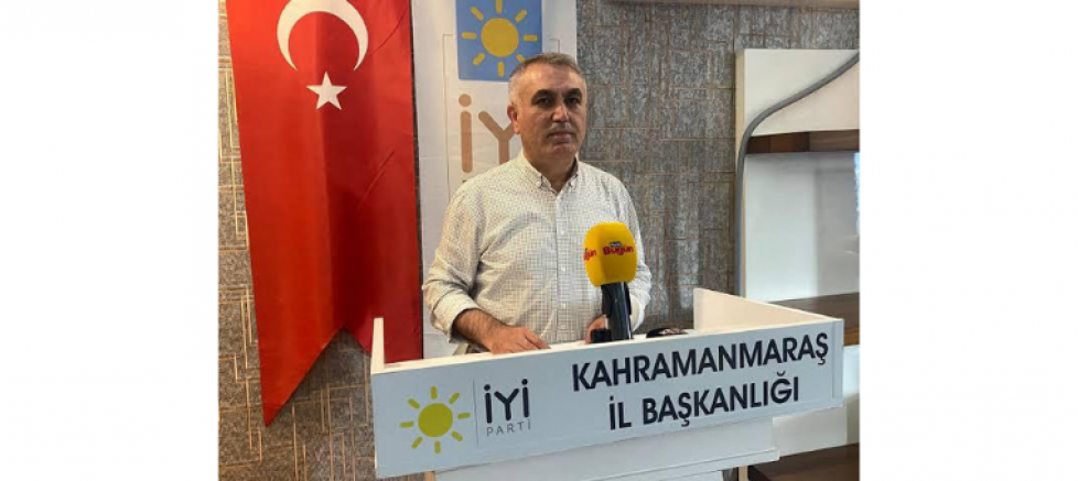 İYİ Parti Kahramanmaraş İl Başkanı Süleyman Tekerek’ten Berat Kandili Mesajı - GÜNDEM - İnternetin Ajansı