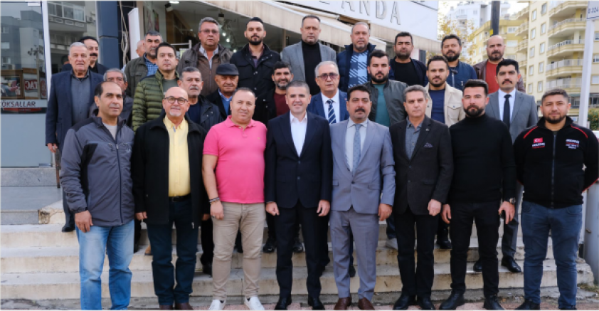 Mezitli Esnaf ve Sanatkârlar Kredi ve Kefalet Kooperatifi Yönetim Kurulu Başkanı Bünyamin Önel’den Ahmet Serkan Tuncer’e Destek - GÜNDEM - İnternetin Ajansı