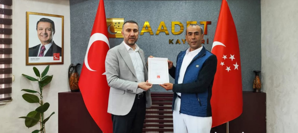 Orhan Köylü, Saadet Partisi Sarız İlçe Başkanlığına Atandı - GÜNDEM - İnternetin Ajansı